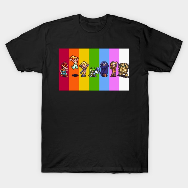 Chrono Colors T-Shirt by TheWellRedMage